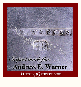 Fake Andrew E. Warner maker's mark