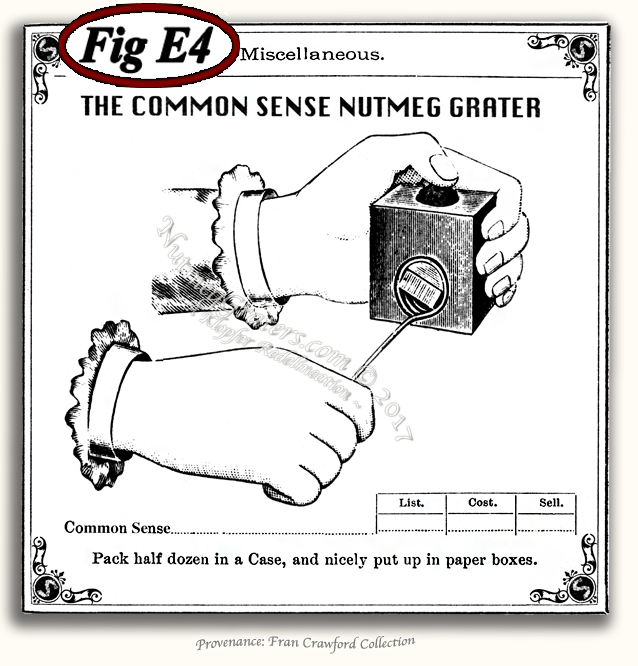 Common Sense nutmeg grater Ad