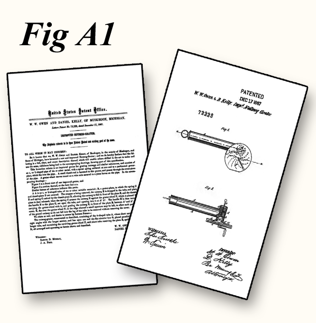 Owen & Kelly Patent # 72223 from 1867